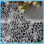Polyester rayon spandex scuba Knit Fabric with silver foil for fashion