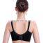 Women's Embroidered Extreme Plunge Bra Deep V Push Up Adjustable Bra