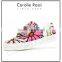 moroccan small orders fashion espadrilles canvas Slip on rubber shoe