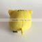 2016 Hot sale cute plush ball with emb,plush stuffed ball toy for baby