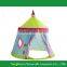 Children Indoor Blue Mongolian Cartoon Printing Kids Play Tent