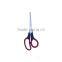 New style professional unfold black and red handle office /student scissors