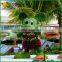 artificial cartoon topiary animals for home garden decoration
