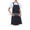 Hot selling chef work denim bib apron