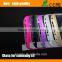 2.5D Color brushed titanium alloy metal Tempered Glass Screen Protector guard for Samsung S4