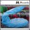 Blue Lighting inflatable clamshell, giant inflatable replica seashell for sale