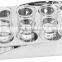 15 holes cup holder with stainless steel