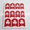 Wholesale DIY hollow out butterfly nail sticker designed template resuable nail art stencil