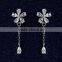 High Quality Small Diamond Earrings Jewelry Simple Fashion Design Hanging Earrings