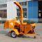 CE 6 inch small industrial diesel engine wood chipper for sale