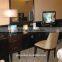 Hotel furniture solid wood leg environmental friendly lacquer desktop computer table design