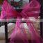 organza sash,/chair sash/satin sash