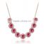 Fashion Lariat Necklace Choker Crystal String Beads Chain Necklace Jewelry Accessories For Women
