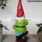 Resin sensor large garden dwarf statues rain gauge