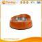 Chi-buy Orange Custom Dog Bowls Slope Dog Bowls Free Shipping on order 49usd