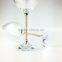 Tableware Colored Glass Goblet Golden Crystal Wine Glass