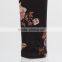 F5W31013 Women Custom Floral Printed Leggings With Stretch Lycra Fabric
