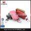 customized durable genuine leather key case car key bag with zipper