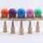 Factory wholesale cheap rubber painted wooden kendama toy
