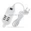 USB Universal 6 Ports Wall Charger Power Adapter With 1.5M Cable
