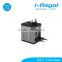 i-Regal Hot selling wall charger with dual usb with high quality