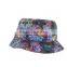 2015 New Fashion Cheap Cap Custom Colorful Wild Brim Hat Black Spot Bucket Hat
