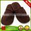 Wholesale Custom brown Towel Eva Slipper Disposable bathroom airline slippers