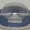 Guangzhou hat factory professional custom 100% cotton/dark blue/sun visor