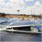 flat roof solar support, ballasted solar bracket