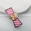 Nice metal bobby pin acrylic hair butterfly clip cartoon alligator hair clip