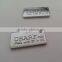 manufacturer custom metal label/metal logo label