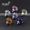 Alibaba Supplier Factory Directly Purple Small Beautiful Crystal Knob