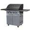 Deluxe stainless steel gas barbecue grill