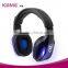 Gaming Headset for PC Laptop Mac Mobile Phones with Microphone and LED Light