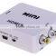 Bigway factroy hot sale HDMI2AV hdmi to av mini hdmi to av cvbs rca converter