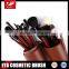 16pcs professional cosmetic brush set with brown barrels pack