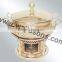 2015 metal made chafing dish | stainless steel chafing dish | rectangular base chafing dish | party supplies chafing dish