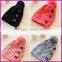 New Korean Style Winter Cap Women Warm Woolen Knitted Fashion Hat For Girls Button Twisted Beanie Cap Woman Fur Cap Accessories