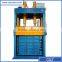 Textile waste baler hydraulic waste coarse linen clothes baler machine