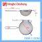 Hot sale double ears colander stainless steel metal mesh strainer with long handle
