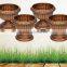 Garden Plastic Urn Panter set 4