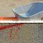 Heavy duty construction concrete wheelbarrow