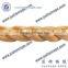 wholesale raw natural bleached jute rope braided 4 strings