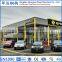 Large span light structural steel exhibition for 4S car shop