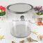 TOP sale Round tranparent christmas popcorn PVC tin bucket
