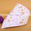 Trangle Cotton disposable baby bib Wholesale