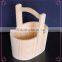 handmade custom small wooden barrel decoration