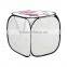 2017 cheap promotion foldable factory price plastic frame storage bin bag