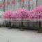 fiberglass trunk wedding romantic decor artificial silk flower cherry blossom tree