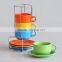 Lifestyle newest porcelain promotional cheap coffee cup and saucer set